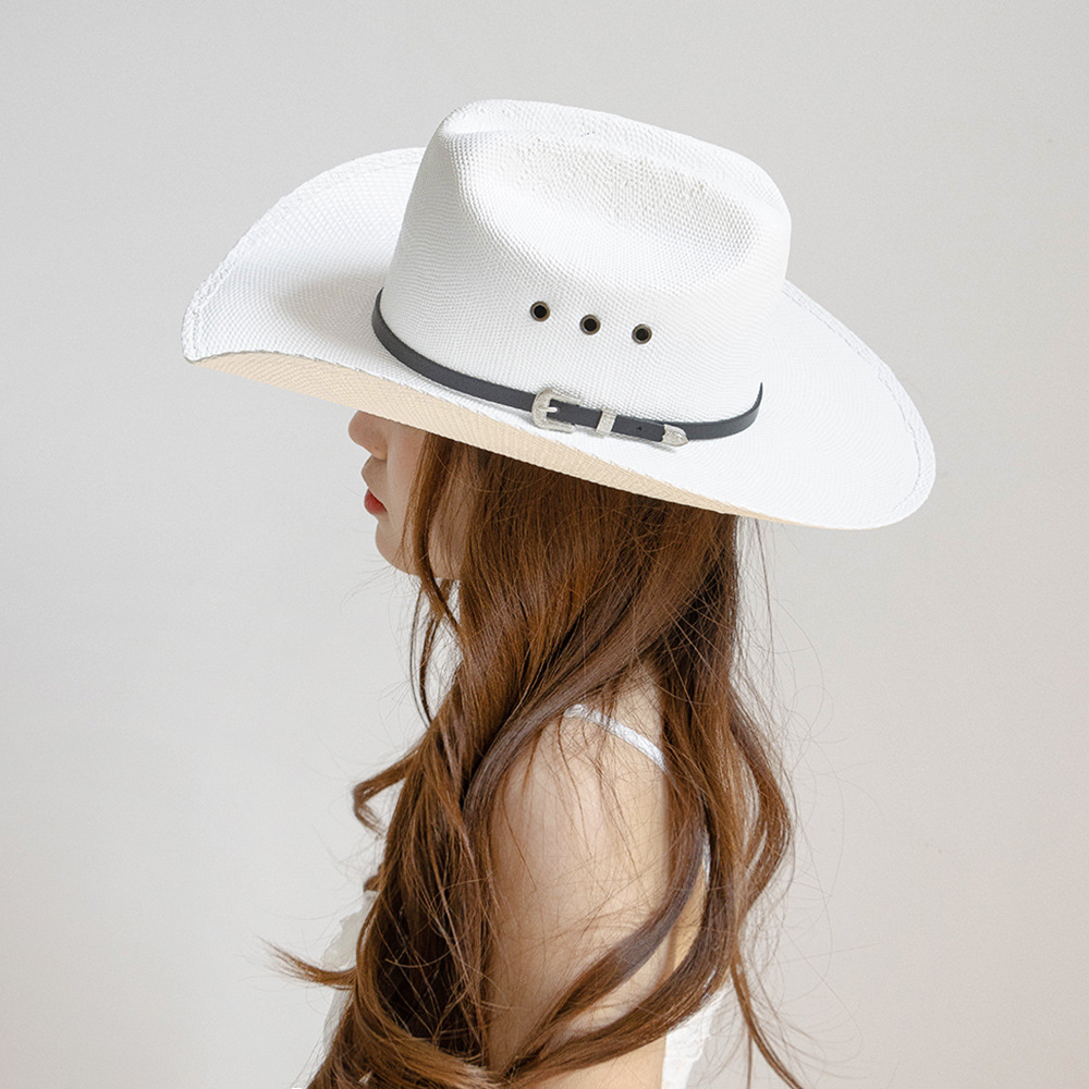 USPOP Unisex Western Style Str - Cowboy Hat Straw 评论和价格
