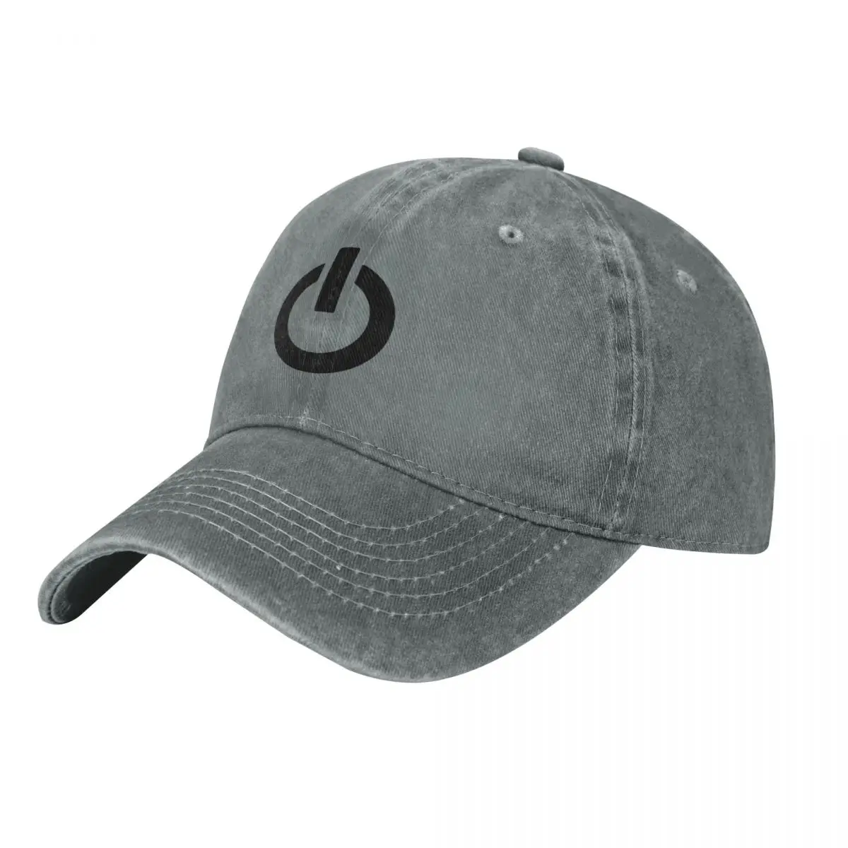 Power Button (black) Baseball  - Golf Cap Dad 评论和价格