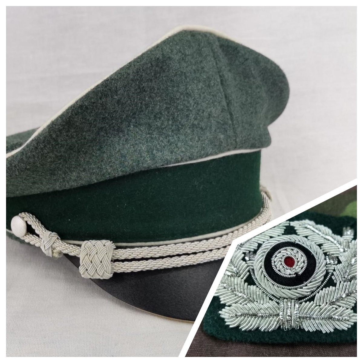 E.M.D  .WW2 E.M.D Combat hat,  - Fedora Hat Wool 评论和价格