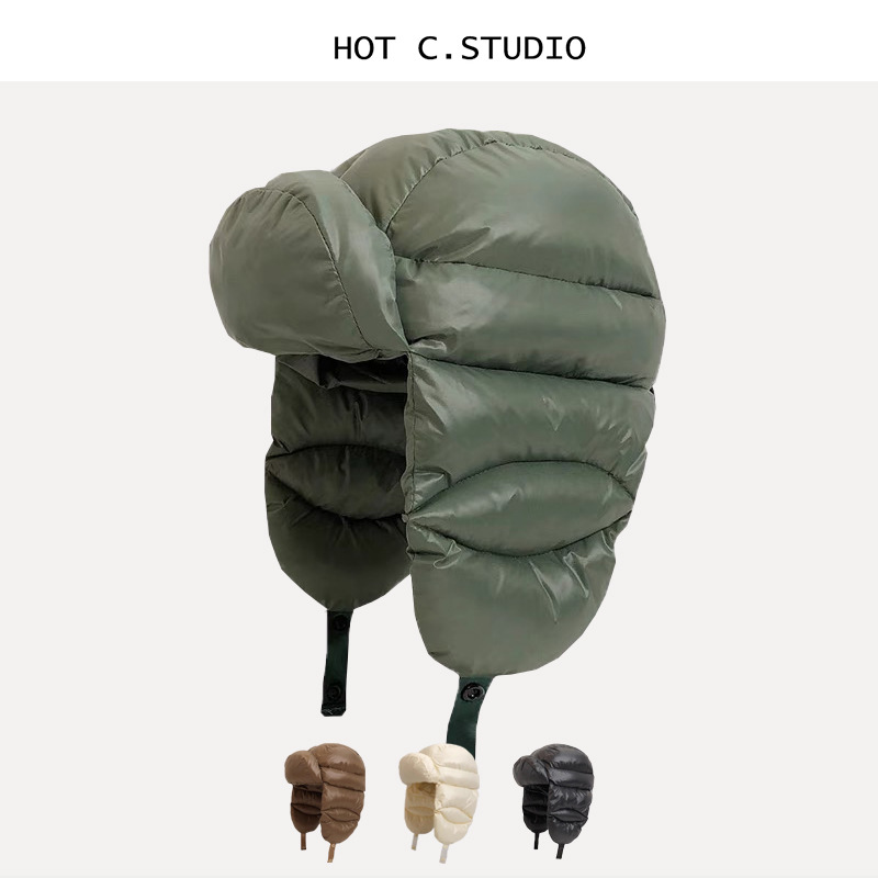 Winter Warm Down Ushanka Hat W - Trapper Hat Ear Flap 评论和价格
