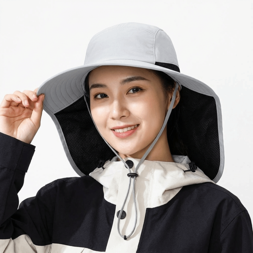 Sunhat Wide Brim Outdoor Sun H - Bucket Hat Cotton 评论和价格